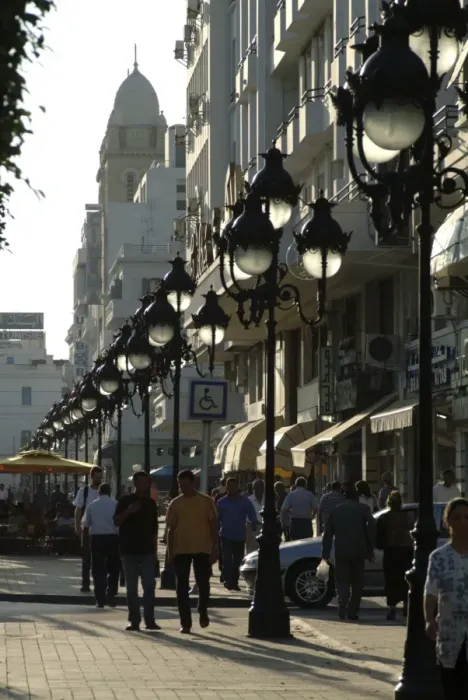 Framed Print : Avenue Habib Bourgiba Framed Print : Avenue Habib Bourgiba