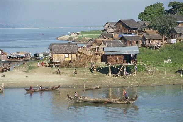 The Ayeyarwady River, Mandalay, Myanmar (Burma), Asia