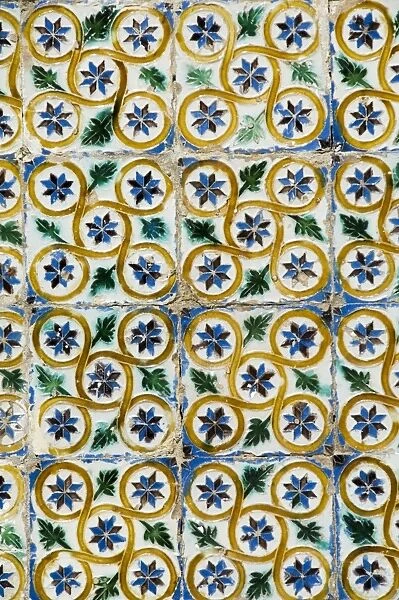 Azulejos tiles in the Mudejar style