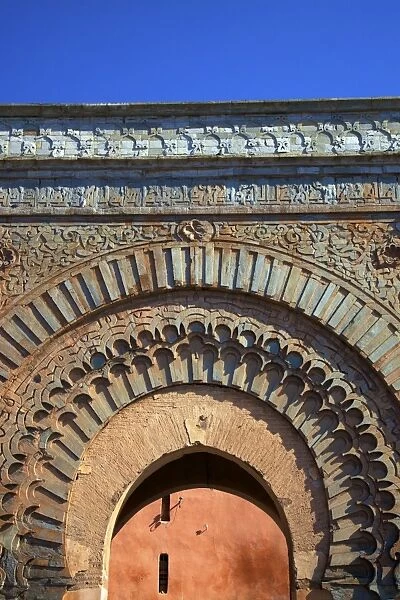 Bab Agnaou, UNESCO World Heritage Site, Marrakech, Morocco, North Africa, Africa