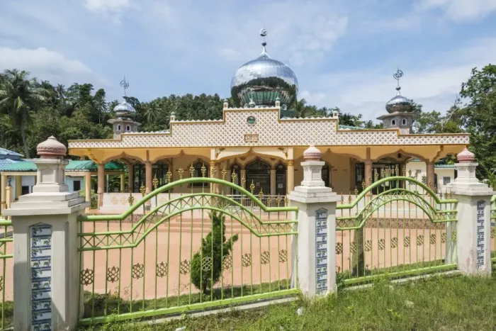 Framed Print : Baburrahman Mosque, Pulau Weh Island, Aceh Province, Sumatra, Indonesia, Southeast Asia