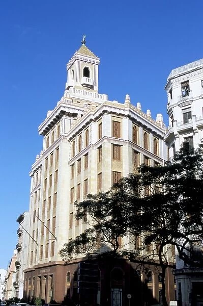 Bacardi Building, Old Havana, Havana, Cuba, West Indies, Central America