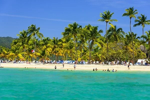 Baccardi island, Cayo Levantado, Samana, Dominican Republic, West Indies, Caribbean, Central America