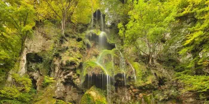 Framed Print : Bad Urach Waterfall, Swabian Alps, Baden-Wurttemberg, Germany, Europe Framed Print : Bad Urach Waterfall, Swabian Alps, Baden-Wurttemberg, Germany, Europe