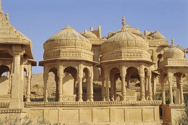 Bada Bagh, or royal cenotaphs on the outskirts of the