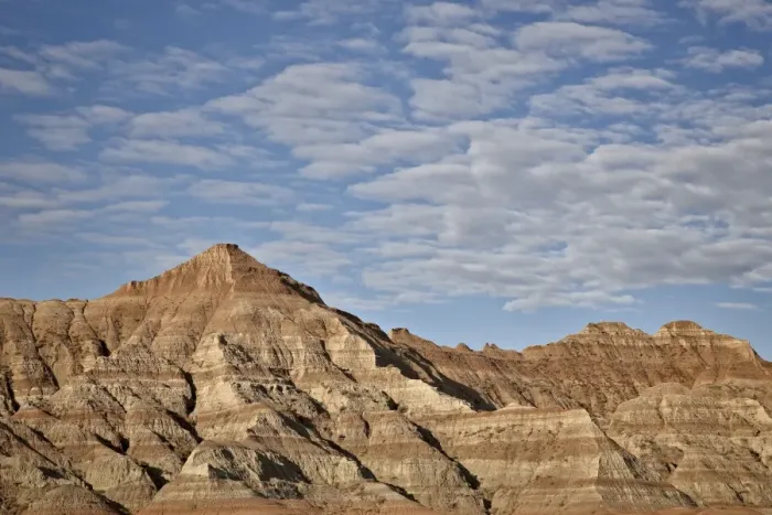 Framed Print : Badlands with clouds, Badlands National Park, South Dakota, United States of America, North America Framed Print : Badlands with clouds, Badlands National Park, South Dakota, United States of America, North America