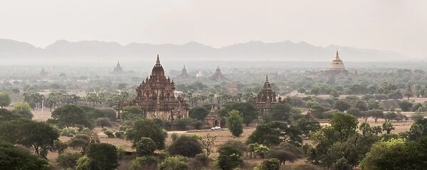 Bagan (Pagan) Buddhist Temples and Ancient City, Myanmar (Burma), Asia