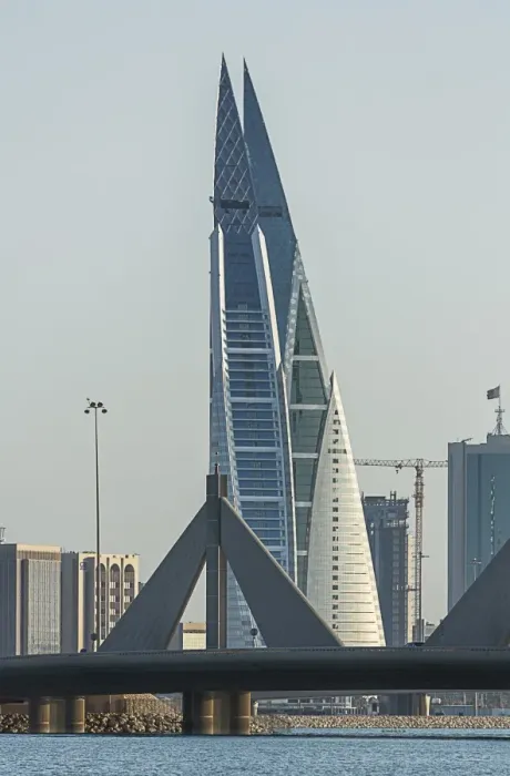Framed Print : Bahrain World Trade Center, Manama, Bahrain, Middle East Framed Print : Bahrain World Trade Center, Manama, Bahrain, Middle East