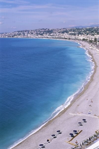Baie des Anges, Nice, Alpes Maritimes, Cote d Azur, French Riviera