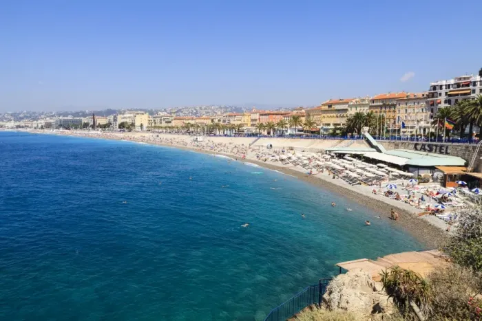 Framed Print : Baie des Anges and Promenade Anglais, Nice, Alpes Maritimes, Provence, Cote d Azur, French Riviera, France, Mediterranean, Europe Framed Print : Baie des Anges and Promenade Anglais, Nice, Alpes Maritimes, Provence, Cote d Azur, French Riviera, France, Mediterranean, Europe