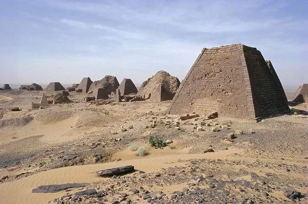 Bajrawiya, the Pyramids of Meroe