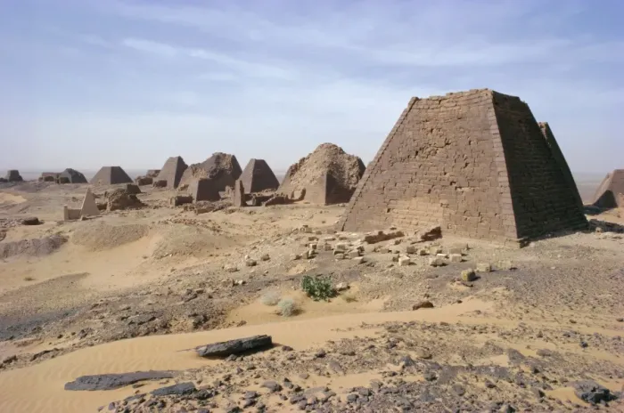 Framed Print : Bajrawiya, the Pyramids of Meroe Framed Print : Bajrawiya, the Pyramids of Meroe