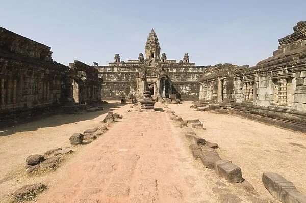 Bakong Temple, AD881, Roluos Group, near Angkor, UNESCO World Heritage Site