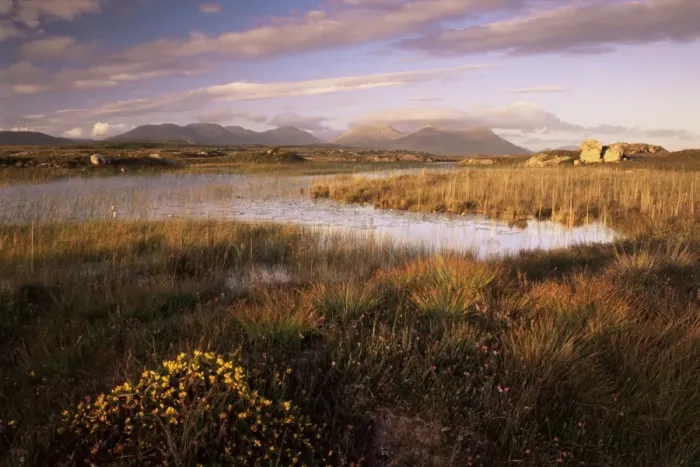 Framed Print : Ballynahinch Lake and the Twelve Pins Framed Print : Ballynahinch Lake and the Twelve Pins