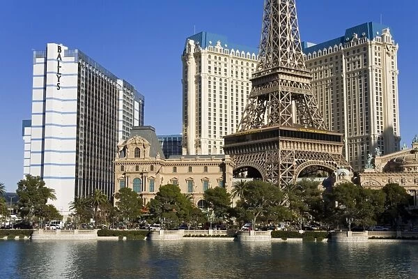 Ballys and Paris Casinos, Las Vegas, Nevada, United States of America, North America