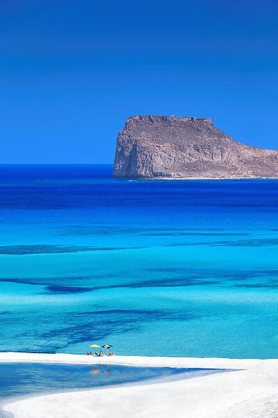 Balos beach, Crete island, Greek Islands, Greece, Europe
