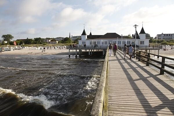 Baltic Sea spa of Ahlbeck, Usedom, Mecklenburg-Western Pomerania, Germany, Europe