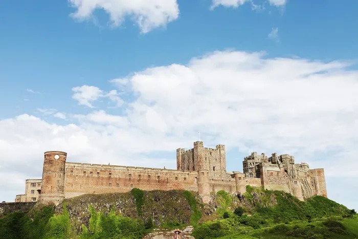 Framed Print : Bamburgh Castle, a fortress constructed on top of a craggy outcrop of volcanic dolerite in the Middle Ages, now a Grade I Listed Building, Bamburgh, Northumberland, England, United Kingdom, Europe Framed Print : Bamburgh Castle, a fortress constructed on top of a craggy outcrop of volcanic dolerite in the Middle Ages, now a Grade I Listed Building, Bamburgh, Northumberland, England, United Kingdom, Europe