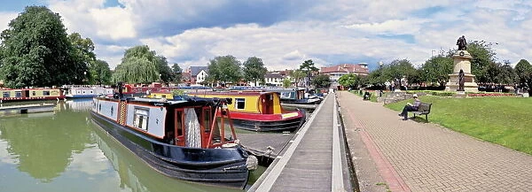 Bancroft Basin, Stratford on Avon Canal, Stratford upon Avon, Warwickshire