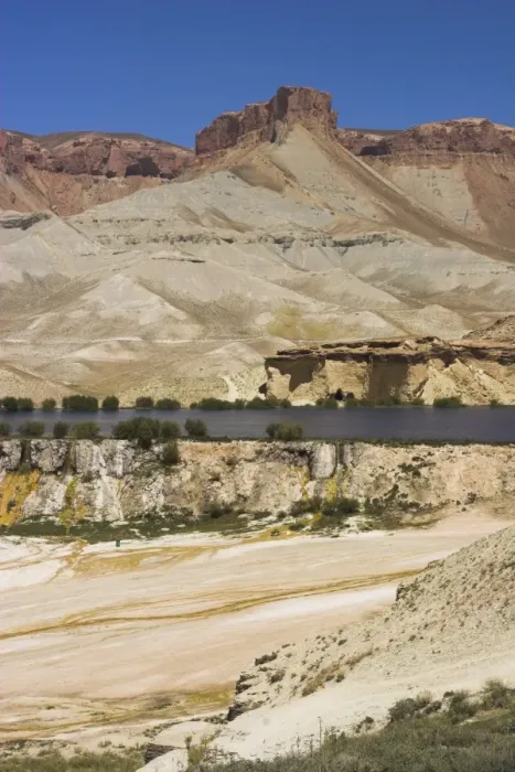 Framed Print : Band-I-Zulfiqar the main lake, Band-E-Amir (Bandi-Amir) (Dam of the King) crater lakes Framed Print : Band-I-Zulfiqar the main lake, Band-E-Amir (Bandi-Amir) (Dam of the King) crater lakes