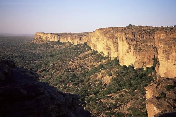 The Bandiagara escarpment, Dogon area, Mali, Africa