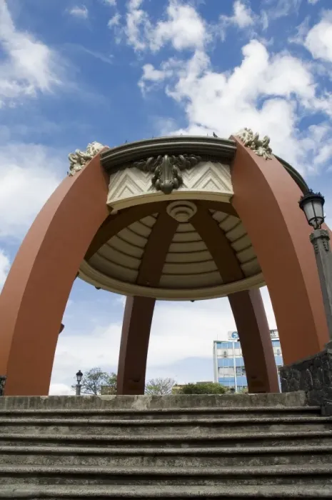 Framed Print : Bandstand in Central Plaza, San Jose, Costa Rica, Central America Framed Print : Bandstand in Central Plaza, San Jose, Costa Rica, Central America