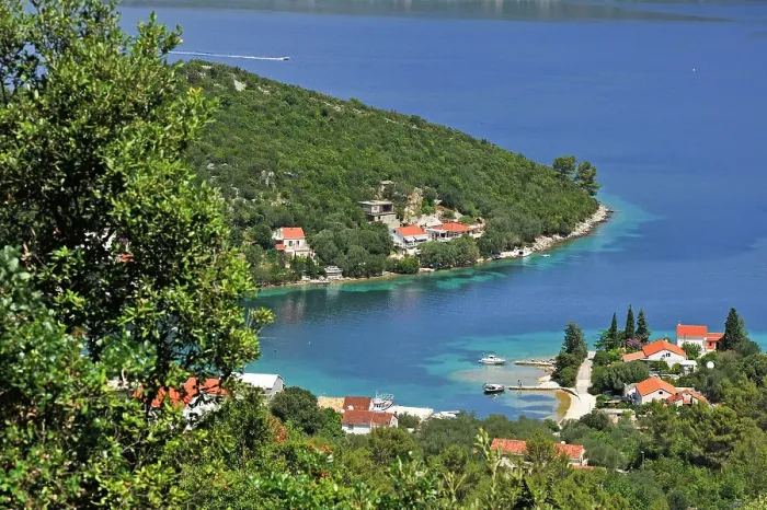 Framed Print : Banja bay, Zrnovska banja, Korcula island, Croatia, Southeast Europe Framed Print : Banja bay, Zrnovska banja, Korcula island, Croatia, Southeast Europe