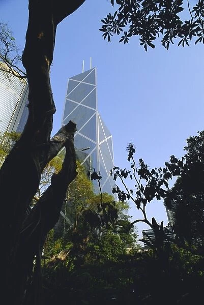 The Bank of China Building, Central, Hong Kong Island, Hong Kong, China
