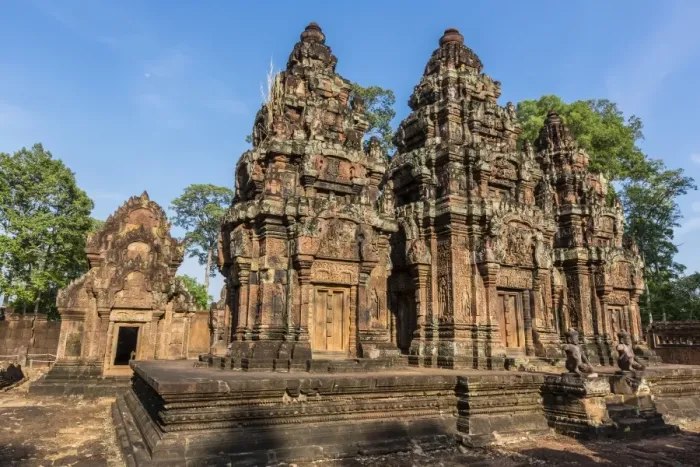 Framed Print : Banteay Srei Temple in Angkor, UNESCO World Heritage Site, Siem Reap Province, Cambodia, Indochina, Southeast Asia, Asia Framed Print : Banteay Srei Temple in Angkor, UNESCO World Heritage Site, Siem Reap Province, Cambodia, Indochina, Southeast Asia, Asia