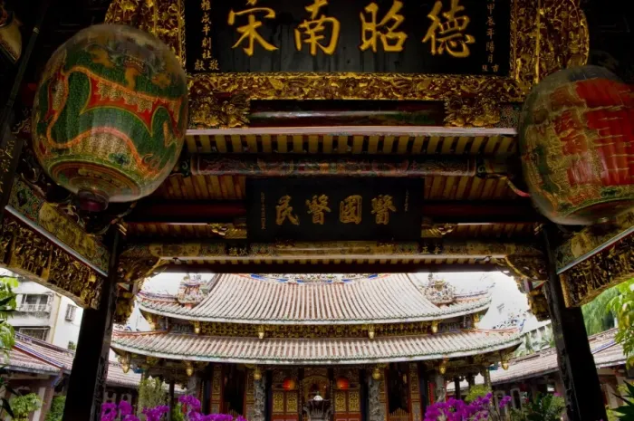 Framed Print : Bao An Temple, Taipei, Taiwan, Asia Framed Print : Bao An Temple, Taipei, Taiwan, Asia