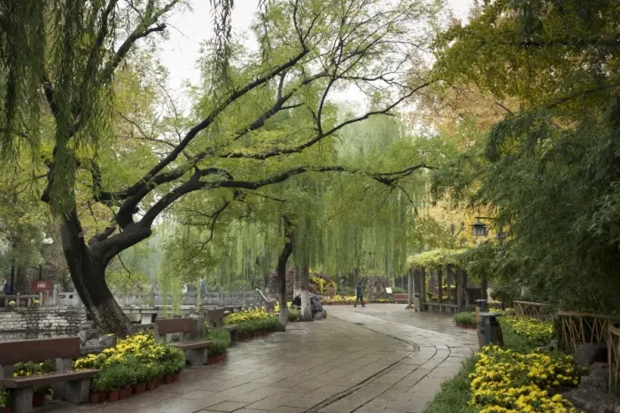 Framed Print : Baotu Spring Park, Jinan, Shandong province, China, Asia Framed Print : Baotu Spring Park, Jinan, Shandong province, China, Asia