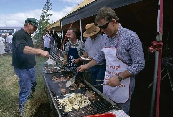 Barbie or barbeque at the Mayfield country show on