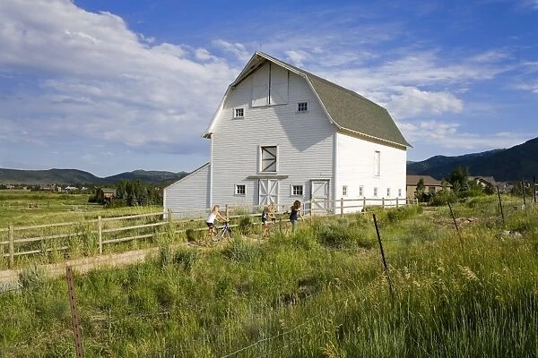 Barn at the Swaner Nature Preserve, Park City, Utah, United States of America