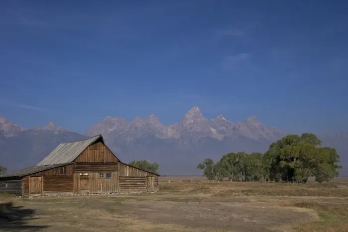 Framed Print : Barn, Thomas Alma and Lucille Moulton Homestead, Mormon Row Historic District, Grand Teton National Park, Wyoming, United States of America, North America Framed Print : Barn, Thomas Alma and Lucille Moulton Homestead, Mormon Row Historic District, Grand Teton National Park, Wyoming, United States of America, North America