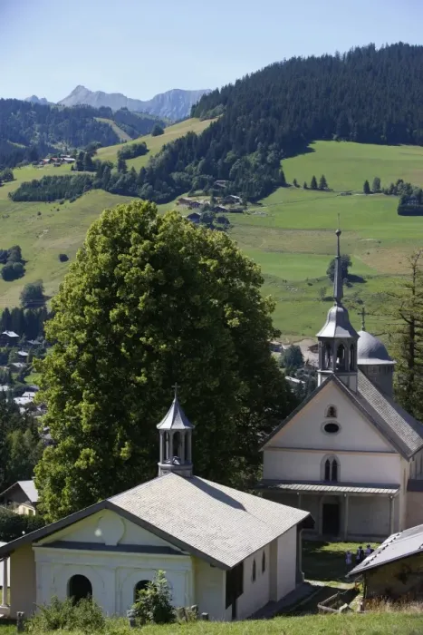 Framed Print : Baroque chapels, Megeve, Haute Savoie, France, Europe Framed Print : Baroque chapels, Megeve, Haute Savoie, France, Europe