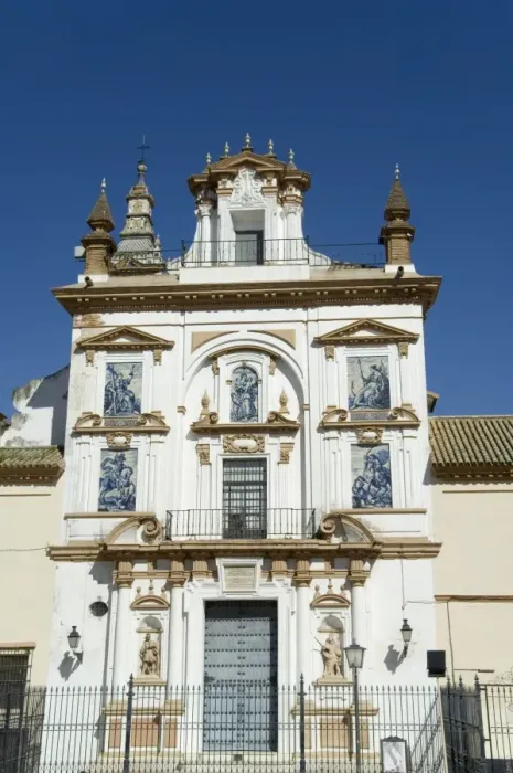 Framed Print : The Baroque Church of the Hospital de la Caridad Framed Print : The Baroque Church of the Hospital de la Caridad