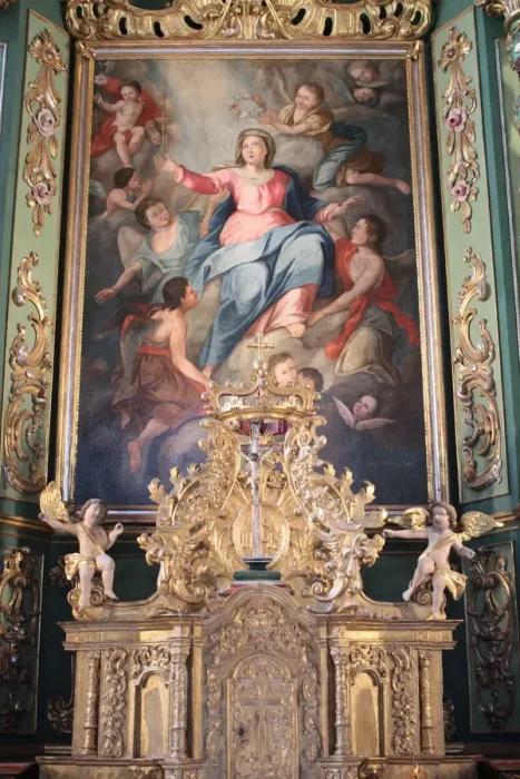 Framed Print : Baroque reredos, Our Lady of Assumption church, Cordon, Haute-Savoie, France, Europe Framed Print : Baroque reredos, Our Lady of Assumption church, Cordon, Haute-Savoie, France, Europe
