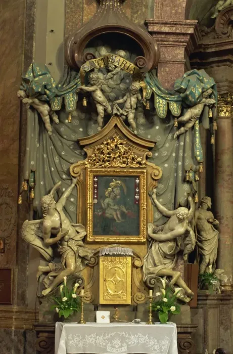 Framed Print : Baroque second altar, Trinity Church, Bratislava, Slovakia, Europe Framed Print : Baroque second altar, Trinity Church, Bratislava, Slovakia, Europe