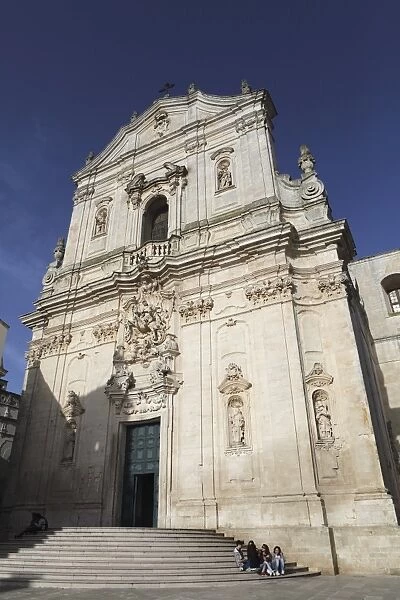 The Baroque style Basilica of St. Martin (Basilica San Martino) in Martina Franca