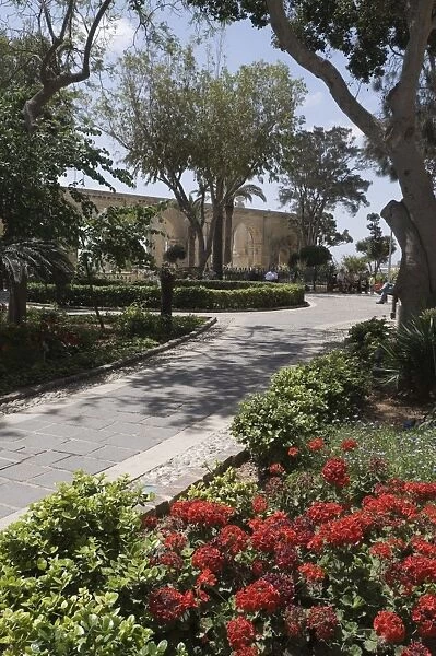 Barracca Gardens, Valletta, Malta, Europe