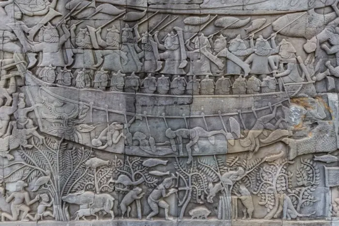 Framed Print : Bas-relief carvings in Prasat Bayon, Angkor Thom, Angkor, UNESCO World Heritage Site, Siem Reap, Cambodia, Indochina, Southeast Asia, Asia Framed Print : Bas-relief carvings in Prasat Bayon, Angkor Thom, Angkor, UNESCO World Heritage Site, Siem Reap, Cambodia, Indochina, Southeast Asia, Asia