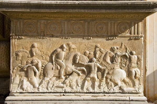 Bas relief by Juan de Orea