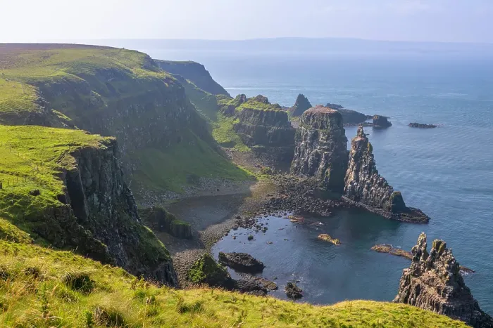 Framed Print : Basalt columns and sea cliffs, Rathlin Island, County Antrim, Ulster, Northern Ireland, United Kingdom Framed Print : Basalt columns and sea cliffs, Rathlin Island, County Antrim, Ulster, Northern Ireland, United Kingdom