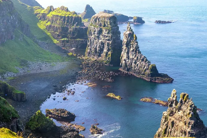 Framed Print : Basalt columns and sea cliffs, Rathlin Island, County Antrim, Ulster, Northern Ireland, United Kingdom Framed Print : Basalt columns and sea cliffs, Rathlin Island, County Antrim, Ulster, Northern Ireland, United Kingdom