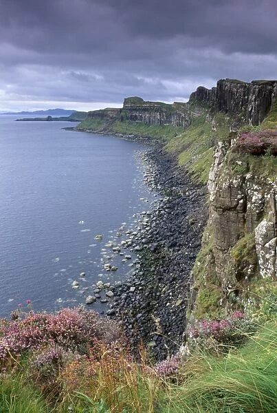 Basaltic cliffs dominating Rsay Sound