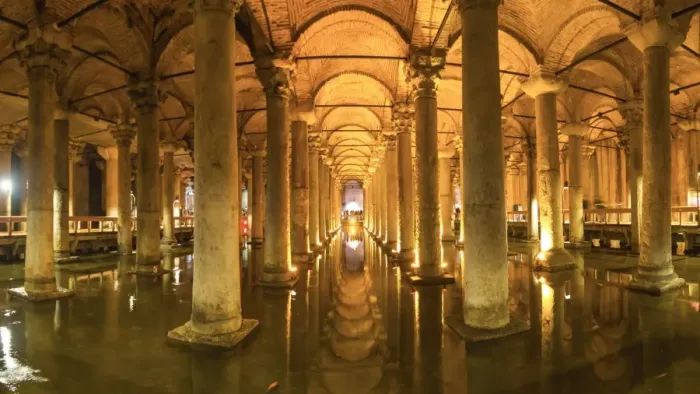 Framed Print : Basilica Cistern (Yerebatan Sarayi) (Sunken Palace), Istanbul, Turkey, Europe Framed Print : Basilica Cistern (Yerebatan Sarayi) (Sunken Palace), Istanbul, Turkey, Europe