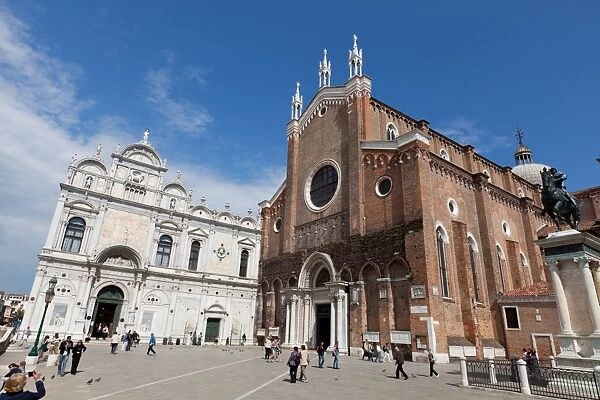 The Basilica di San Giovanni e Paolo, Venice, UNESCO World Heritage site, Veneto, Italy, Europe