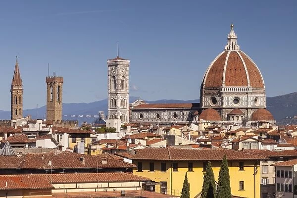 Basilica di Santa Maria del Fiore (Duomo), Florence, UNESCO World Heritage Site, Tuscany, Italy, Europe