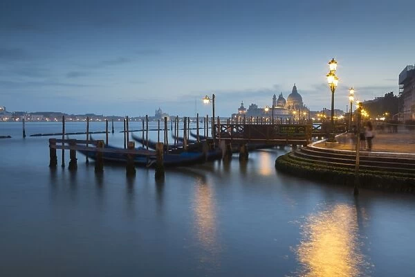 Basilica di Santa Maria della Salute on the Grand Canal, Venice, UNESCO World Heritage Site