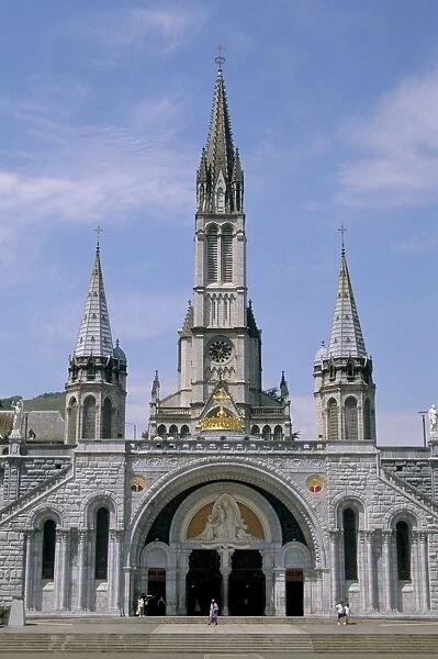 Basilica du Rosaire (Basilica Notre Dame du Rosaire), Lourdes, Midi Pyrenees